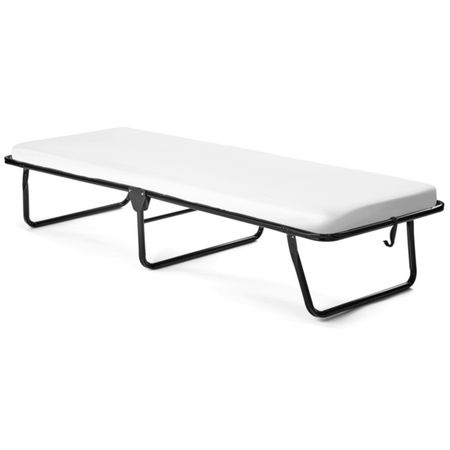 Folding Bed With Mattress Single Guest Bed Frame