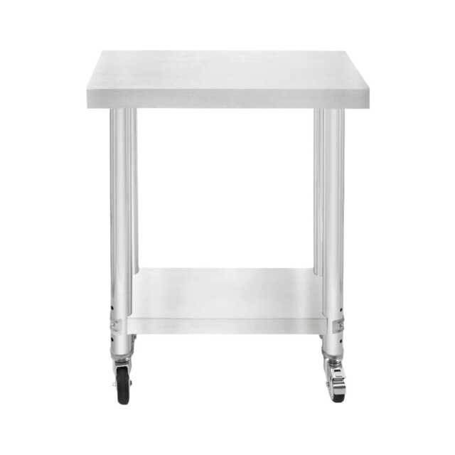 KuKoo Work Table – 60cm x 30cm x 80cm Silver