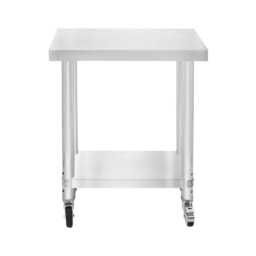 KuKoo Work Table – 60cm x 30cm x 80cm Silver