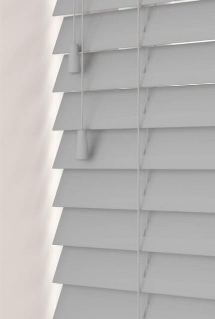 Faux Wood, String [Light Grey, 45cm x 200cm]