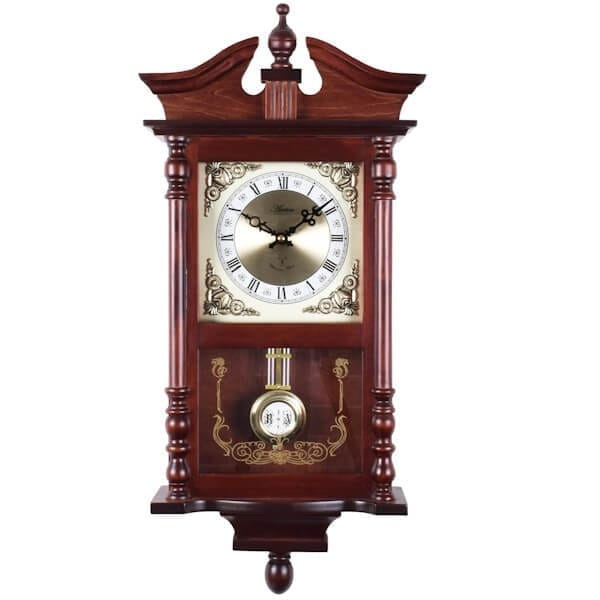 Acctim Westbury RC Dark Wood Clock Brown