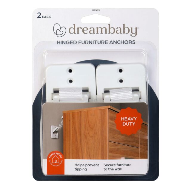 Dreambaby Hinged Furniture Anchors