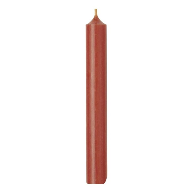 IHR Ideal Home Range Cylinder Candle 18cm - Dusty Orange Multi