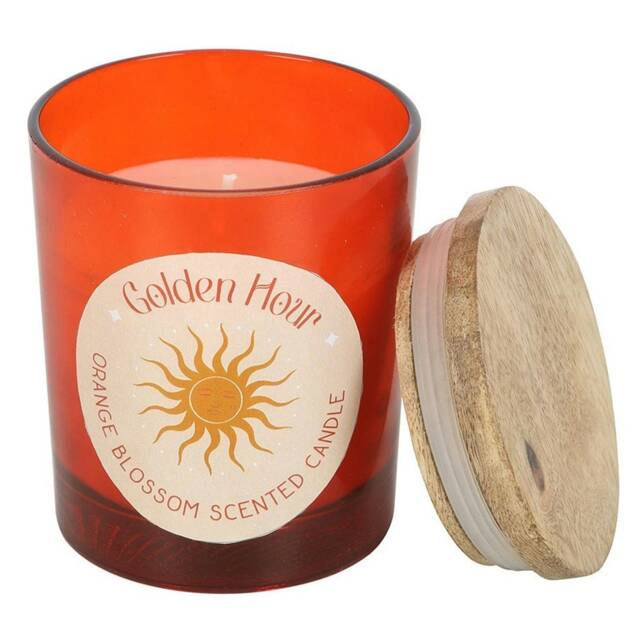 Something Different Golden Hour Orange Blossom Scented Candle - Orange - One Size