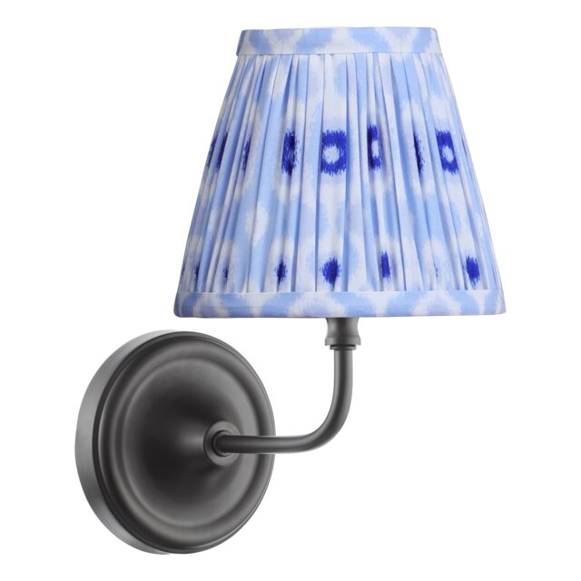 Padme Wall Light Matt Black With Shade