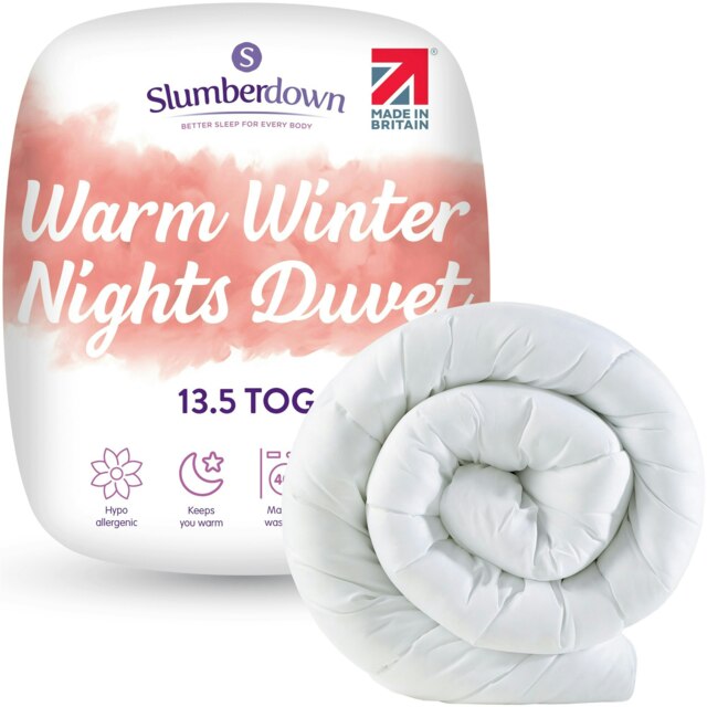 Slumberdown Warm Winter Nights Duvet, 13.5 Tog, Super King