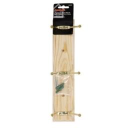 SupaHome Coat Hook - Natural - 12mm x 290mm x 65mm
