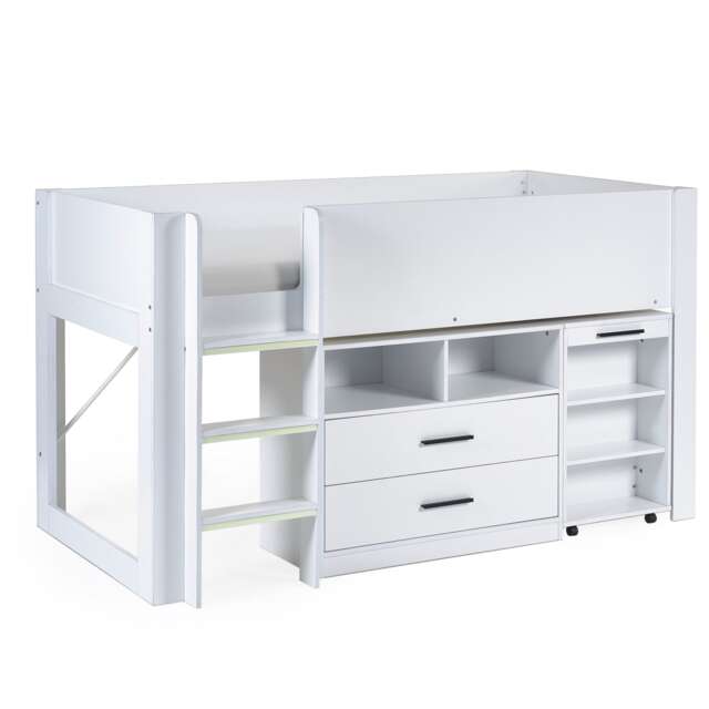 Copper Midsleeper - All White - Single (90cm)