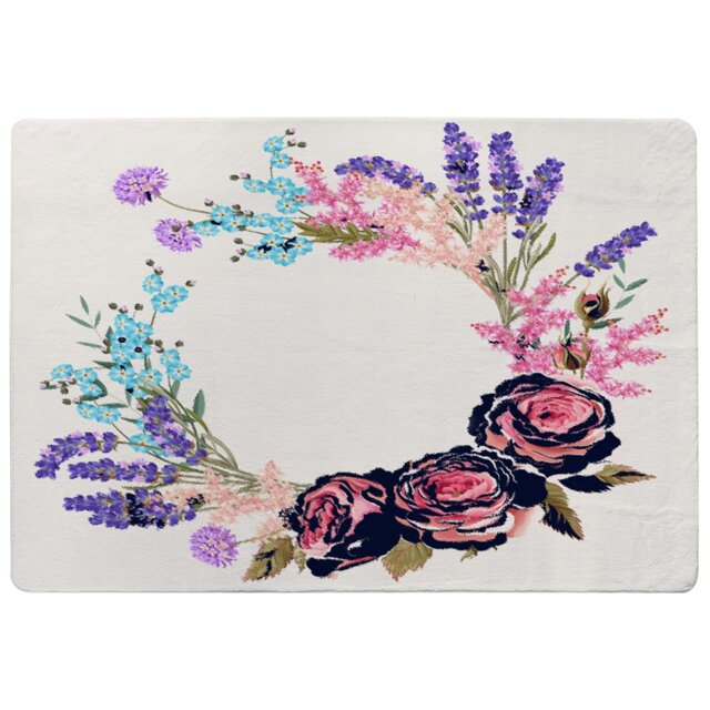 Beautiful Reath Rug Multi