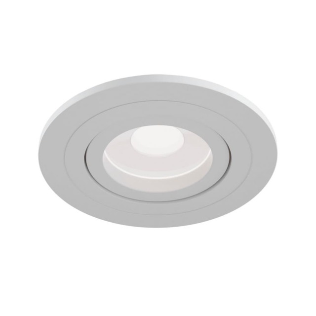 Atom Recessed Downlight White, 1 Light, GU10