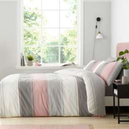 Fusion Betley Duvet Cover Set Blush