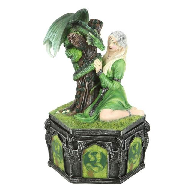 Anne Stokes Dragon Friendship Summer Decorative Box - Multicoloured - One Size