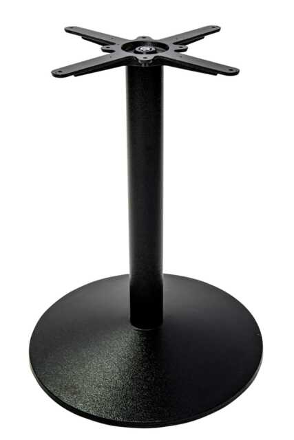 Black Cast Iron Dome Table Base - Large - Height - 720 mm Black