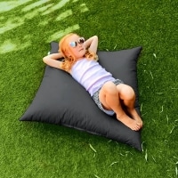rucomfy Indoor Or Outdoor Water Resistant Floor Cushion Lounge Pillow