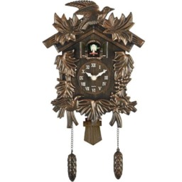 Acctim Hamburg Antique Bronze Clock Brown