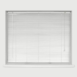 Aluminium Venetian Blinds 105cm x 150cm White