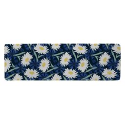 Daisies On Navy Runner Rug Multi