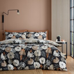 Fusion Yasmin Duvet Cover Set Black