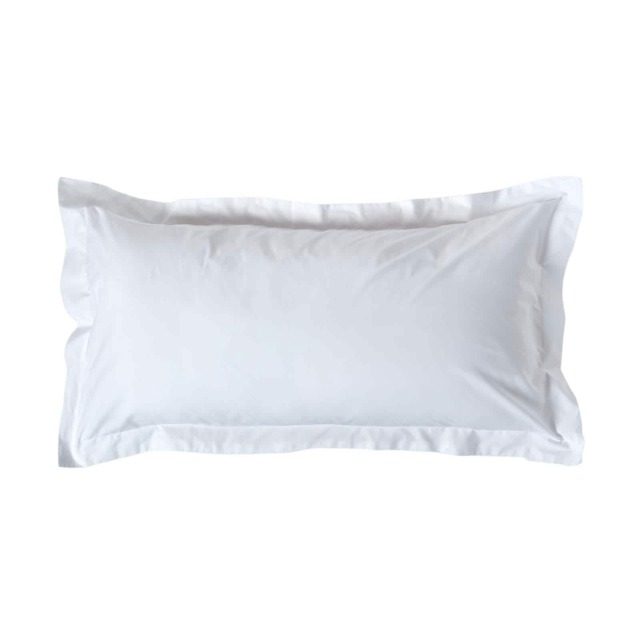 Homescapes White Egyptian Cotton Oxford Pillowcase 200 TC - King Size