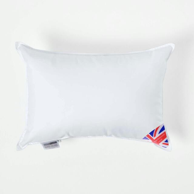 "Homescapes Luxury Super Microfibre Cushion Pad Insert Inner 35 x 50 cm (14 x 20 inches) White 35 x 50 cm (14 x 20"")"