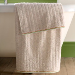Fusion Speckle Rib Bath Sheet Natural