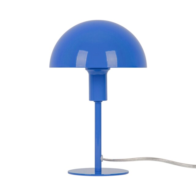 Nordlux Ellen Indoor Table Lamp Blue Metal E14 Dome Shade - Mains Powered, IP20 Blue Blue