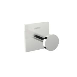 Cosmic Wall Mount Towel Hook with Durable Metal for Bathroom, Light Grey