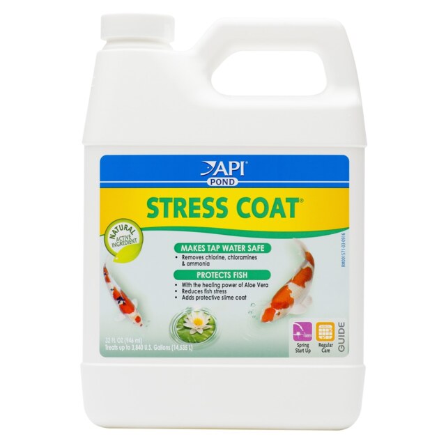 946ml API Stress Coat Pond Water Conditioner Makes Tap Water Safe 140G Aquarium & Fish Supplies
