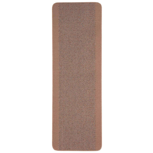 Washable Designer Rugs & Mats Bordered Design in Beige 110B