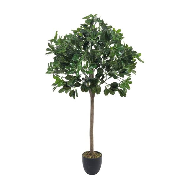 Living and Home Artificial Schefflera Arboricola Tree in Pot - 122cm