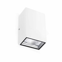 Crata LED Outdoor Wall Light White IP54