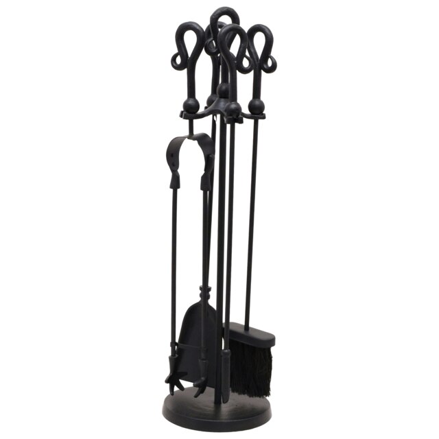 Hill Interiors Black Crook Top Companion Set