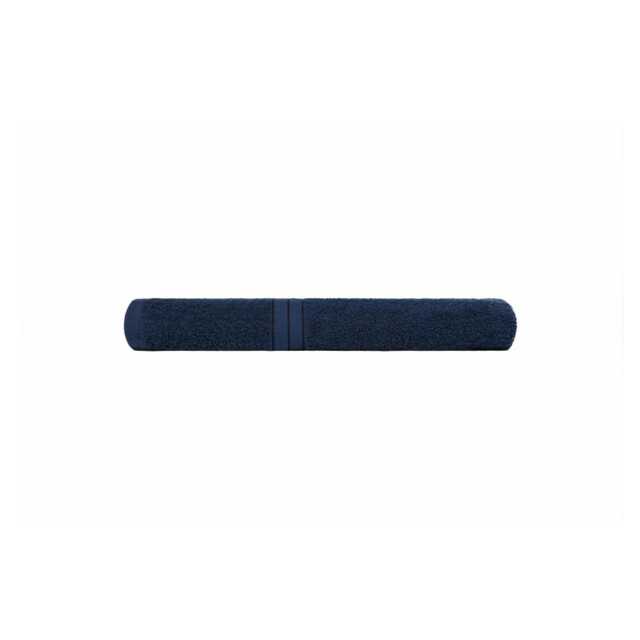 OHS Luxury 100% Cotton 500GSM Bathroom Hand Towel, 50x80cm - Navy Blue