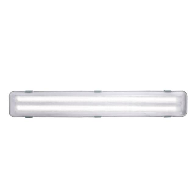 Nordlux Works Outdoor Batten Light Fitting Grey Plastic G13 15,000hrs - Mains Powered, IP65
