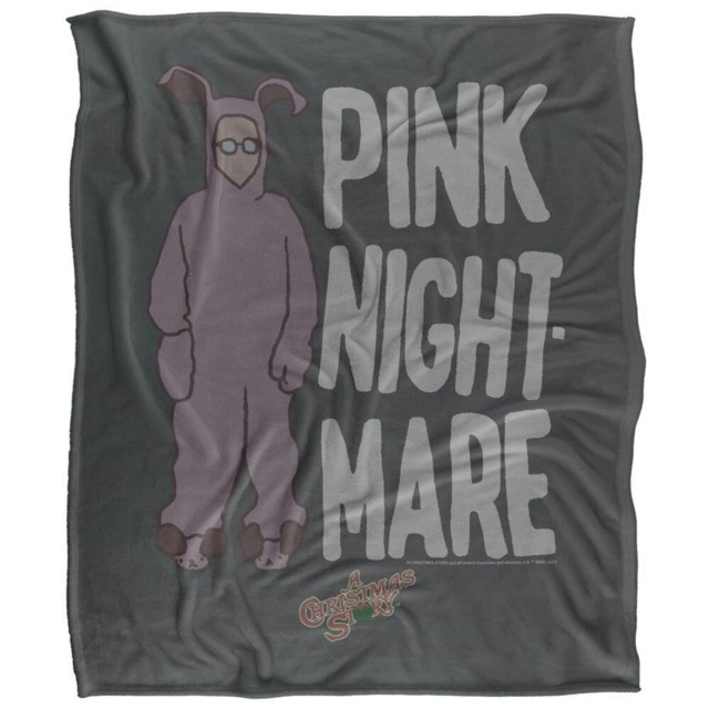 A Christmas Story Pink Nightmare Blanket - Multicoloured - One Size
