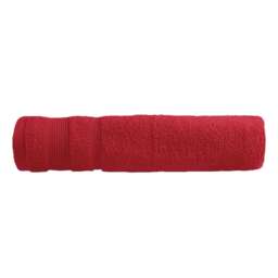 Luxury Zero Twist Egyptian Cotton Bath Sheet 100 x 150cm - Extra Large Bath Towel Red Red Cranberry Bath sheet
