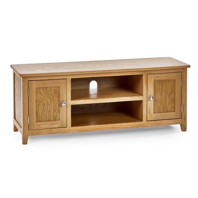 Premium Kinloch Widescreen TV Unit in Oak