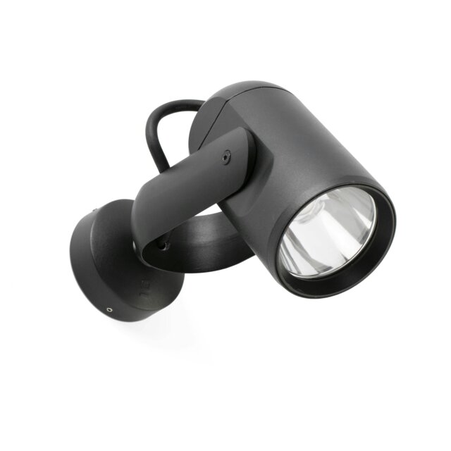 Slot Outdoor LED Spotlight Black 14W 3000K IP65