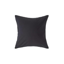 Homescapes Black European Size Egyptian Cotton Pillowcase 200 TC - 40 x 40 cm