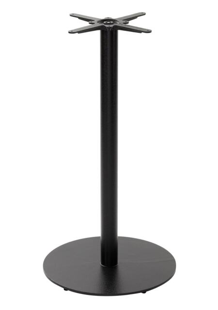 Black cast iron round table base - Large 1050 mm Black