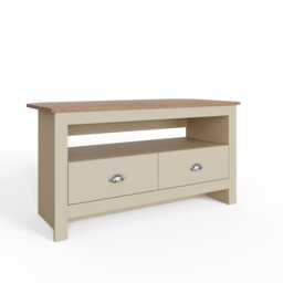 Lancaster Corner TV Unit Cream Cream