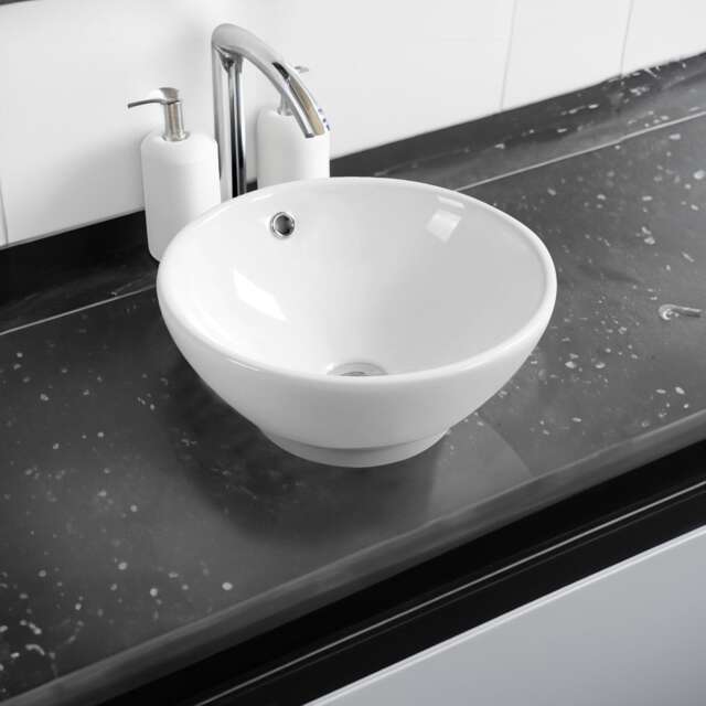 Limoge 7384 Ceramic Coned Countertop Basin