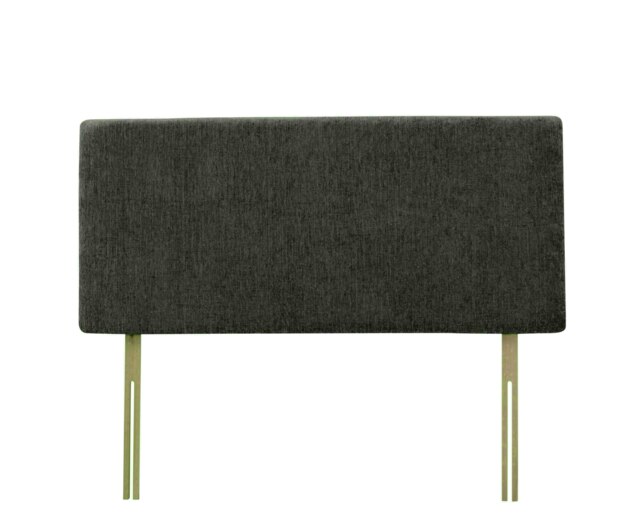 Valencia Charcoal Chenille Headboard Super King Multi