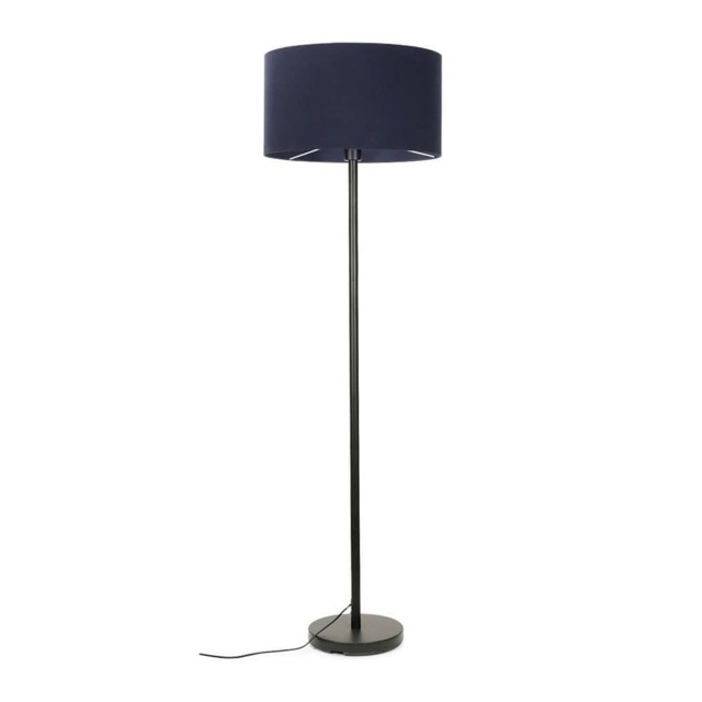ValueLights Antonia Brushed Gold Oval Table Lamp Black Velvet Gold Shade and Bulb