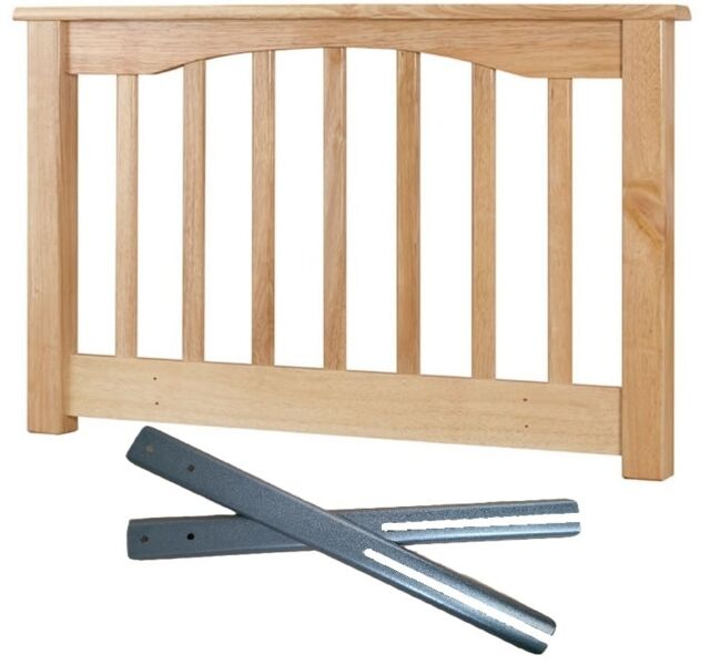 5ft King Size Beech wood finish solid,chunky headboard bed head end board.