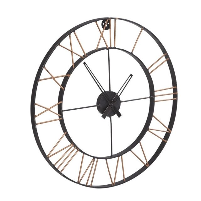 Lincoln Large Clock - Metal - L60 x W60 x H2 cm