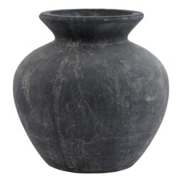 Amalfi Vase - Ceramic - L31 x W31 x H30 cm - Grey Grey