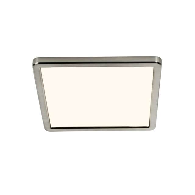 Nordlux Oja Indoor Ceiling Light Silver Plastic Intergrated LED 3-Level Dimming - Mains Powered, IP20