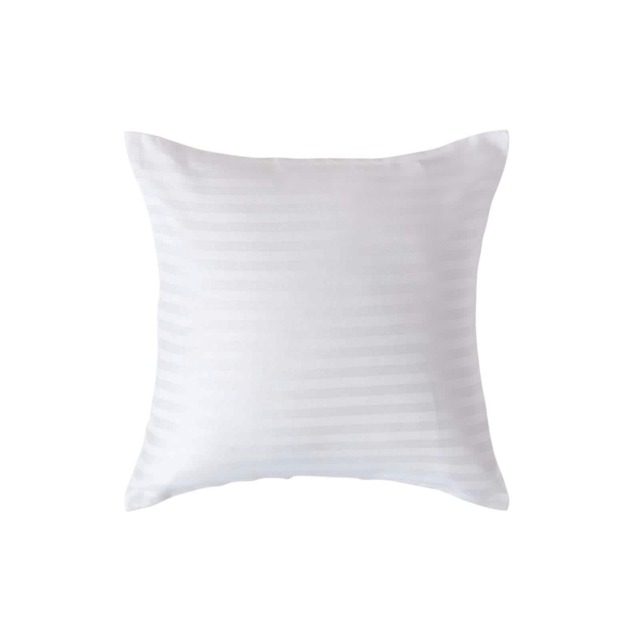 Homescapes White European Size Egyptian Cotton Pillowcase 330 TC - 40 x 40 cm