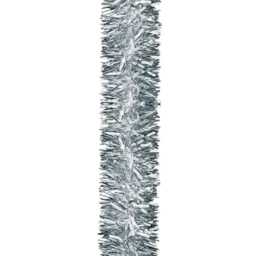4Pcs Silver Tinsel Tree Decoration 1.8m